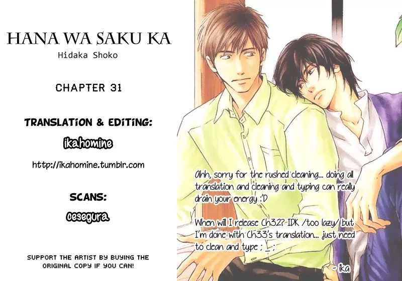 Read Hana wa Saku ka Chapter 31 Online