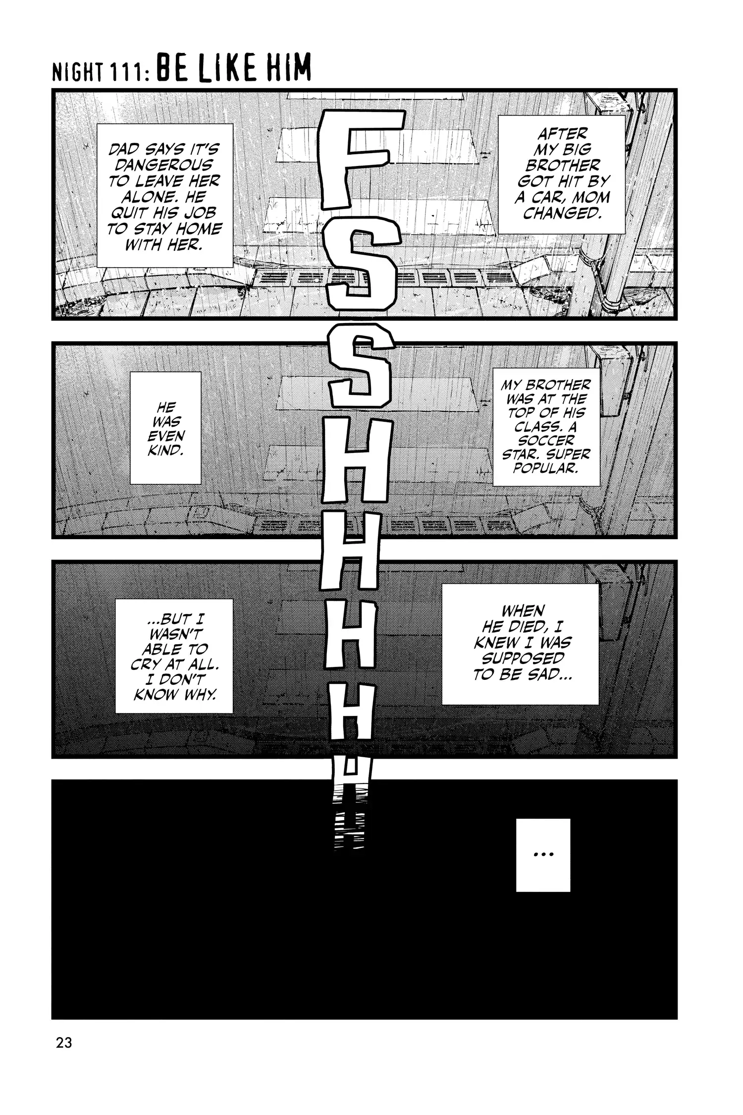 Read Yofukashi no Uta Chapter 111 - Be Like Him Online