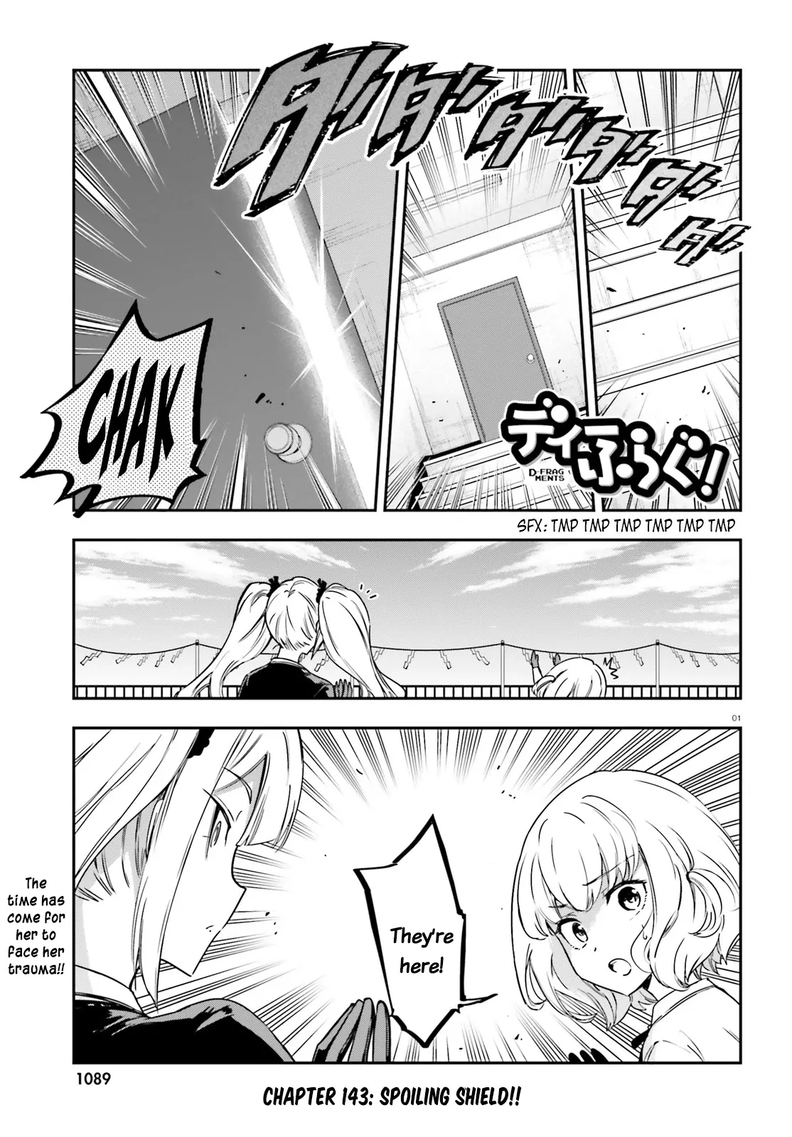 Read D-Frag! Chapter 143 - Spoiled Shield!! Online