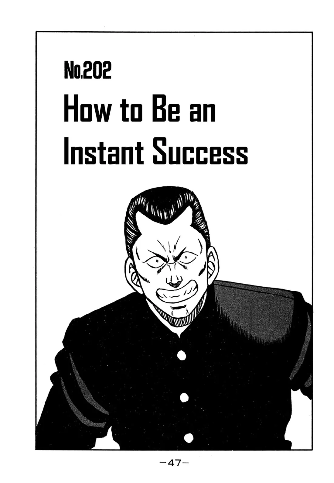 Read Be-Bop-Highschool Chapter 202 - How to Be an Instant Success Online