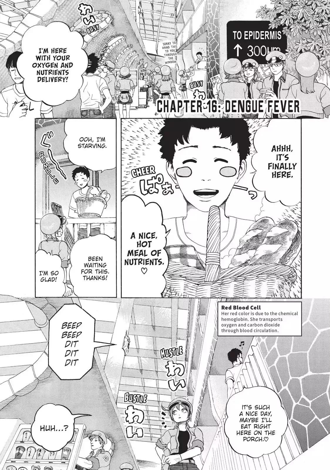 Read Hataraku Saibou Chapter 16 - Dengue Fever Online