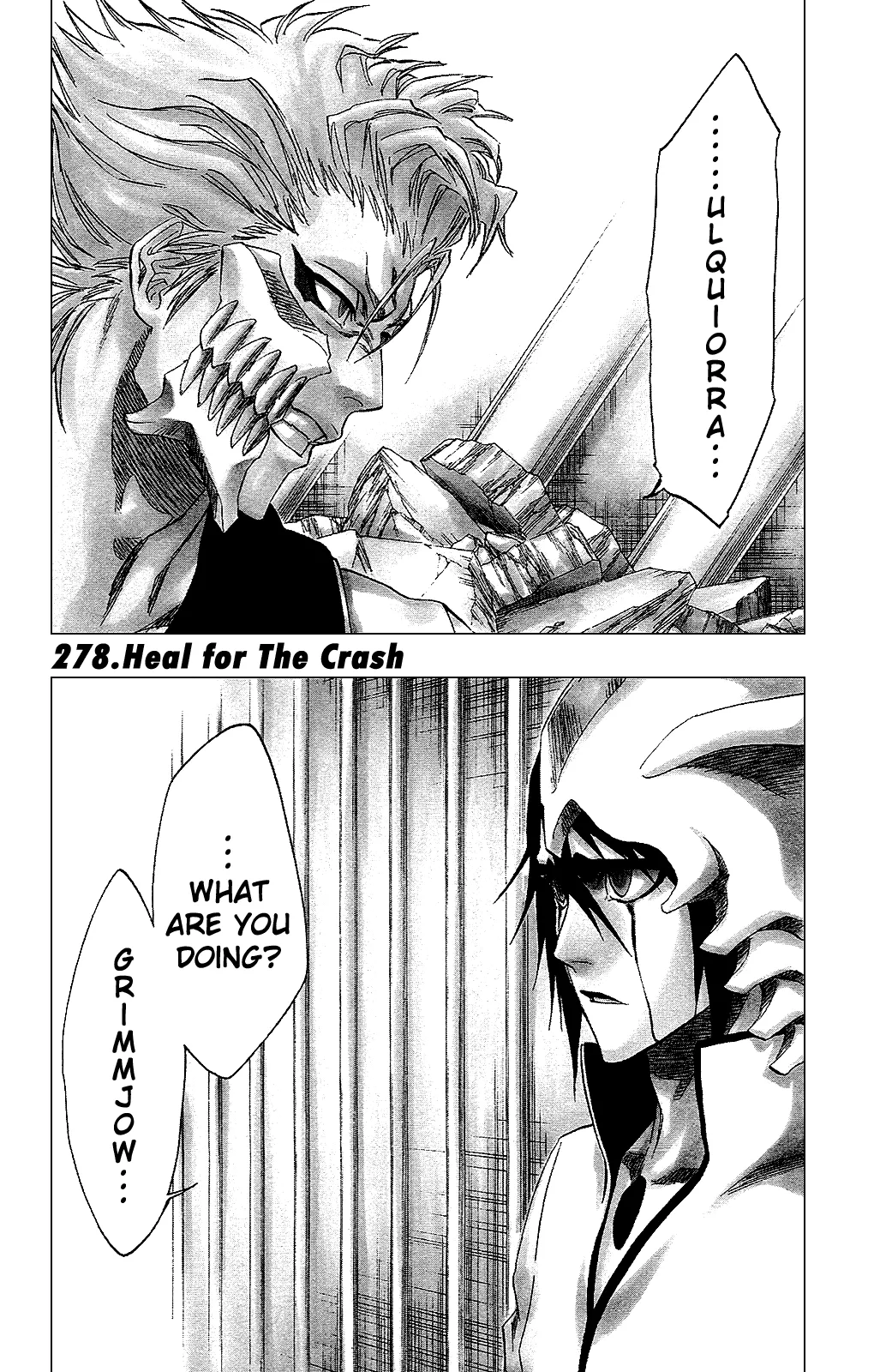 Read Bleach Chapter 278 - Heal for The Crash Online