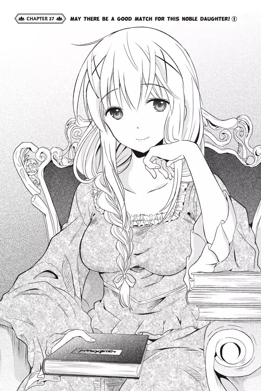 Read Kono Subarashii Sekai ni Shukufuku o! Chapter 27 - May There Be a Good Match for This Noble Daughter! (1) Online