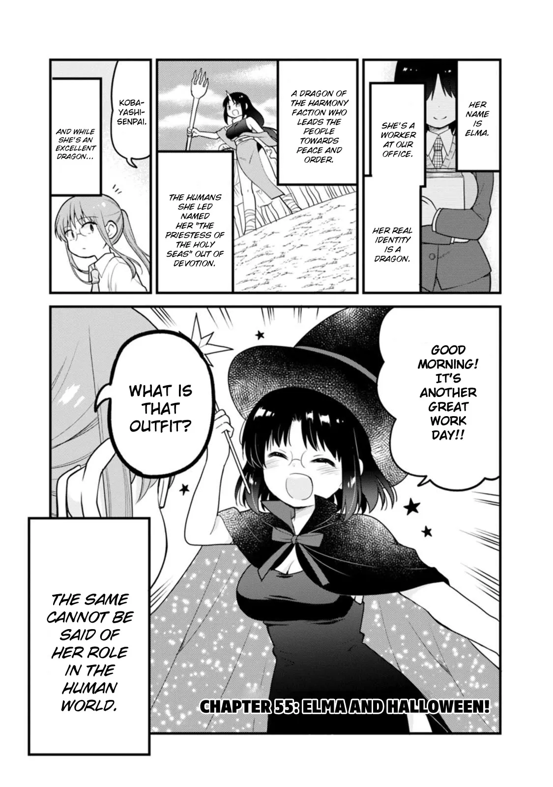 Read Kobayashi-san chi no Maid Dragon: Elma OL Nikki Chapter 55 - Elma and Halloween! Online