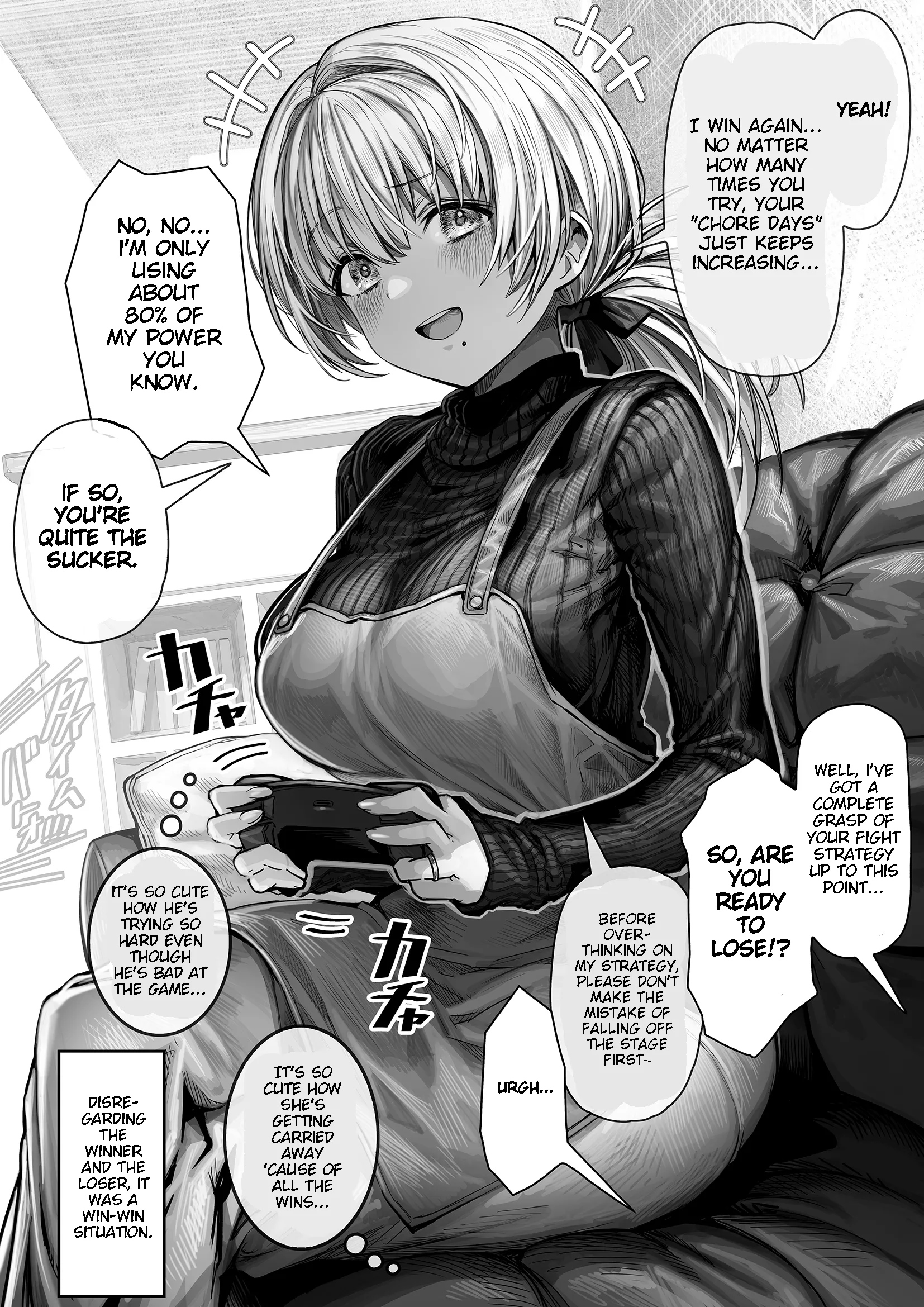 Read Ochaocha ~Ochame na Okusan to no Nichijou Chabangoto~ Chapter 9 - Married Couple plays Smash Online