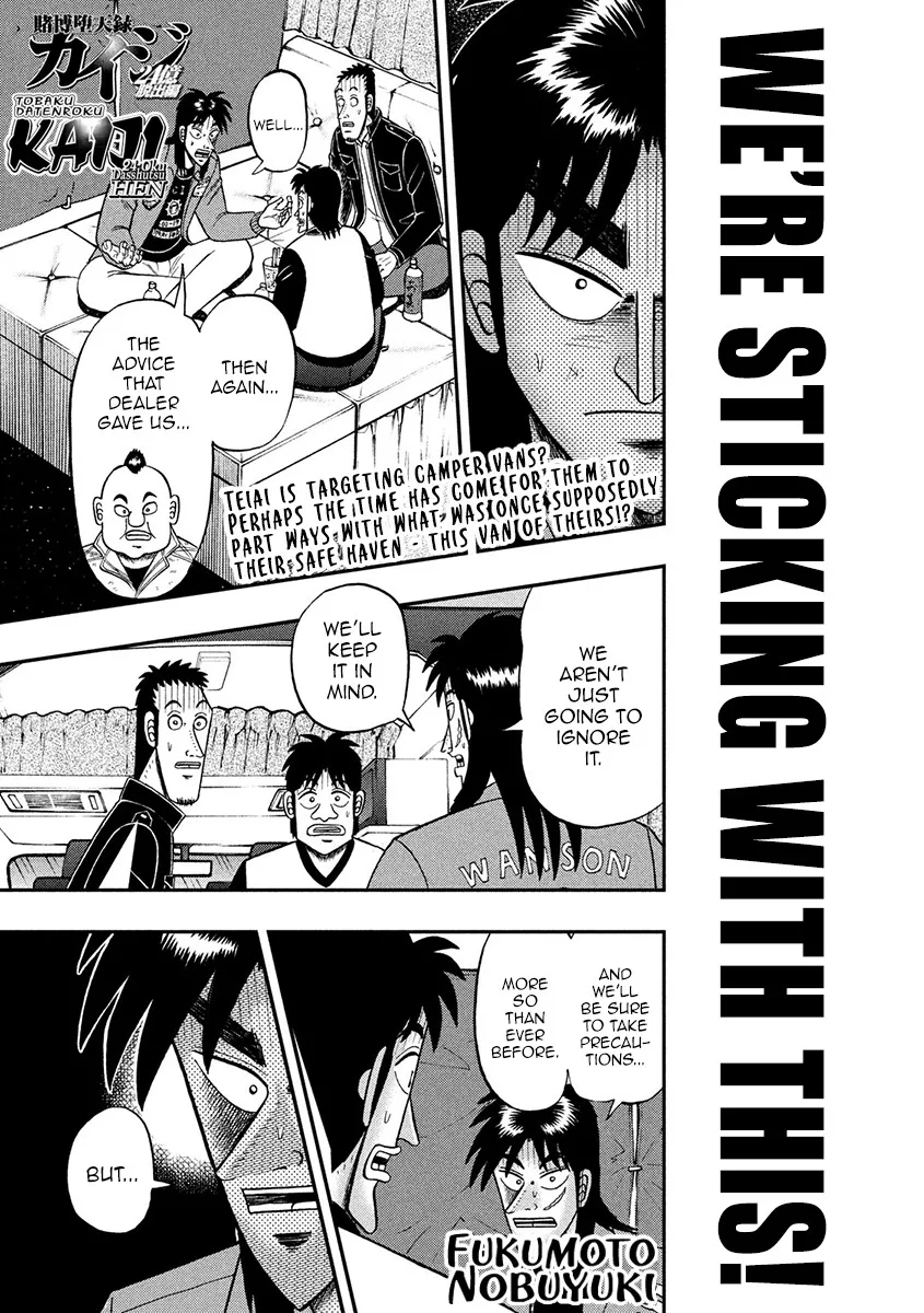 Read Gambling Outcast Kaiji: The 2.4 Billion Escape Arc – Kaiji Part 6 Chapter 348 Online