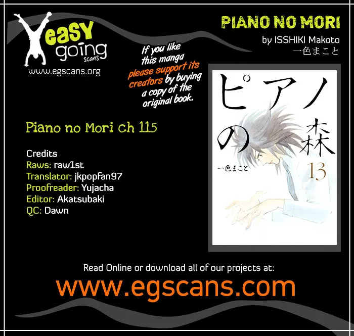 Read Piano no Mori Chapter 115 - Wei Pang ① Online