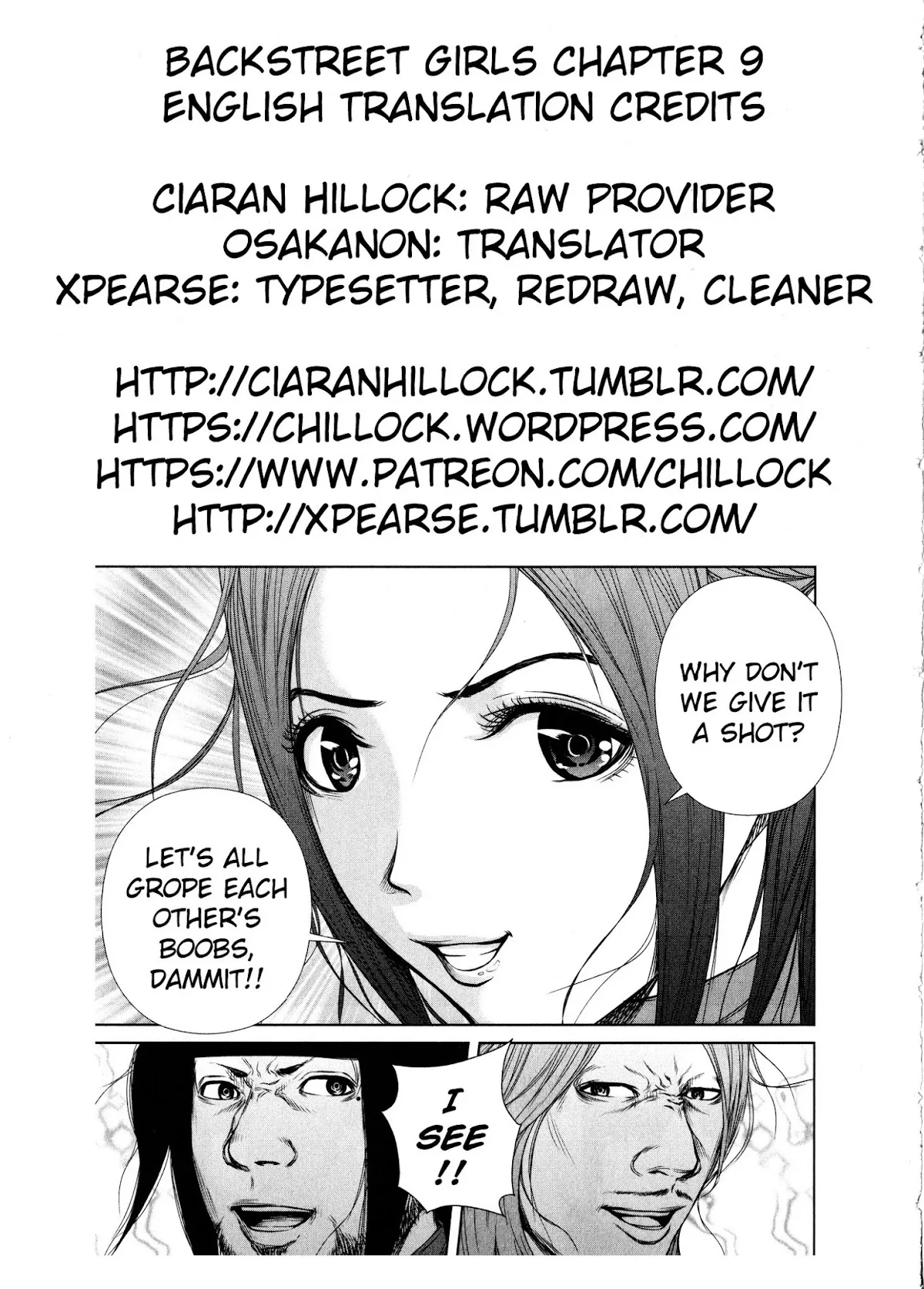 Read Back Street Girls – Washira Idol Hajimemashita. Chapter 9 - What's Girl Talk? Online