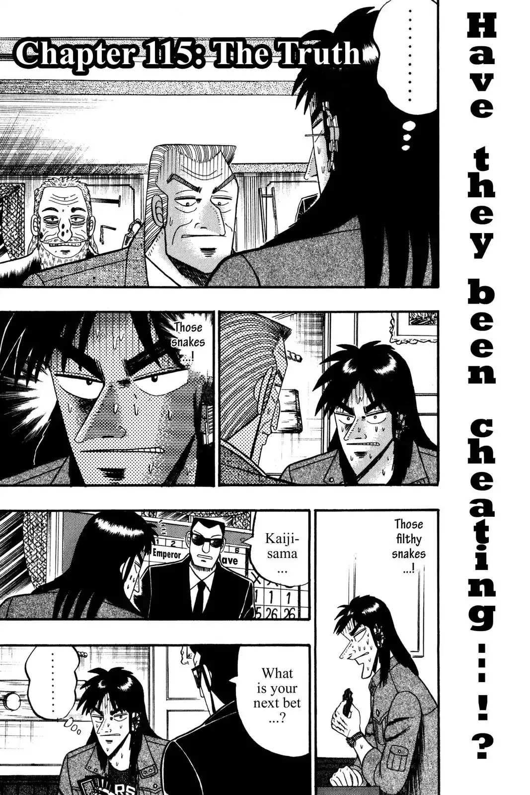 Read Gambling Apocalypse Kaiji – Kaiji Part 1 Chapter 115 - The Truth Online