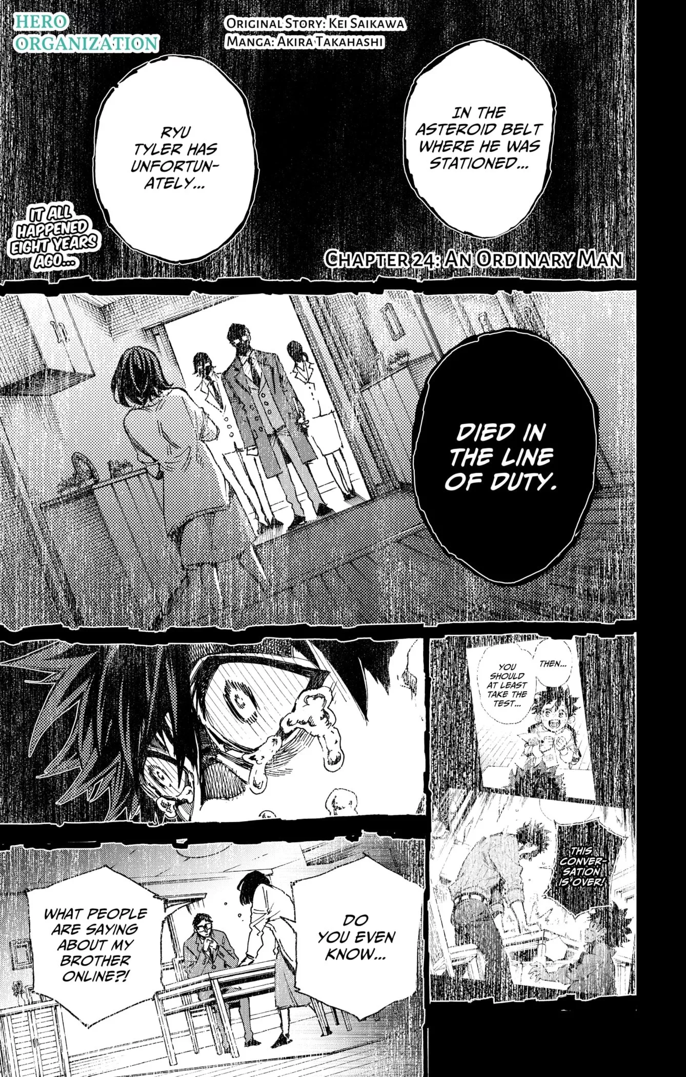 Read Hero Organization Chapter 24 - AN ORDINARY MAN Online