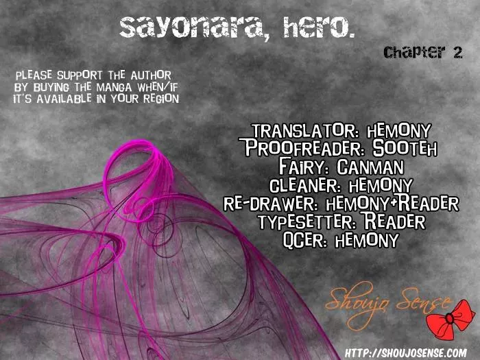 Read Sayonara, Hero. Chapter 2 Online