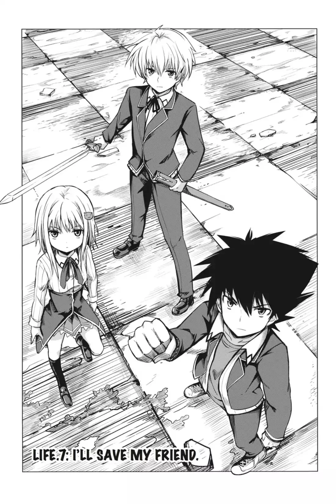 Read High School DxD Chapter 7 - I'll Save My Friend Online
