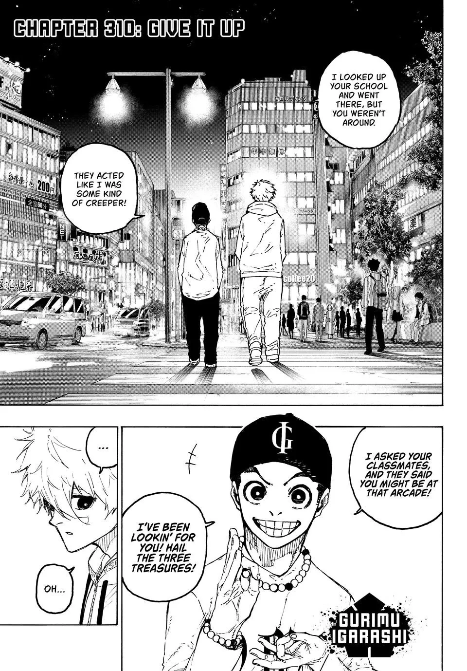 Read Blue Lock Chapter 310 - Give It Up Online