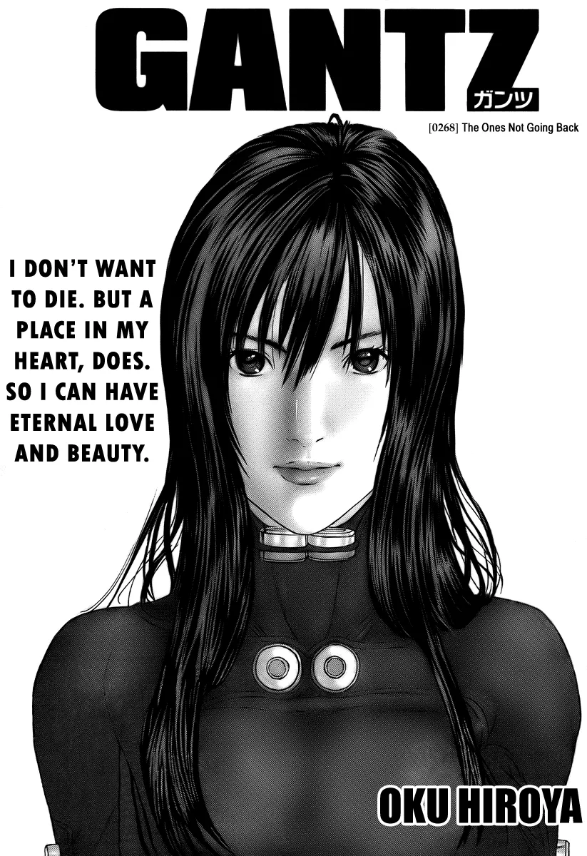 Read Gantz Chapter 268 - The Ones Not Going Back Online