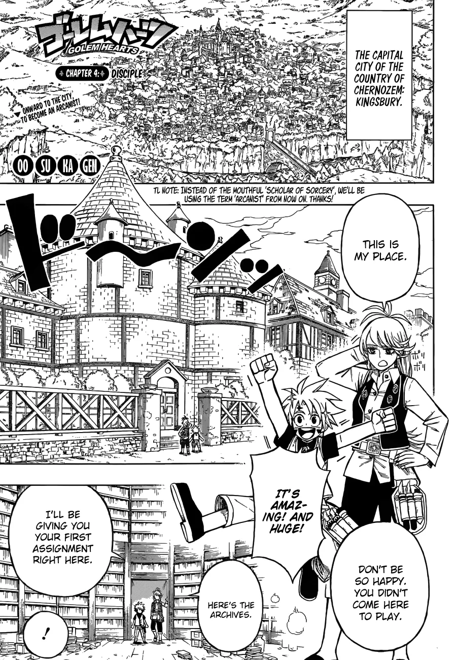 Read Golem Hearts Chapter 4 - Disciple Online