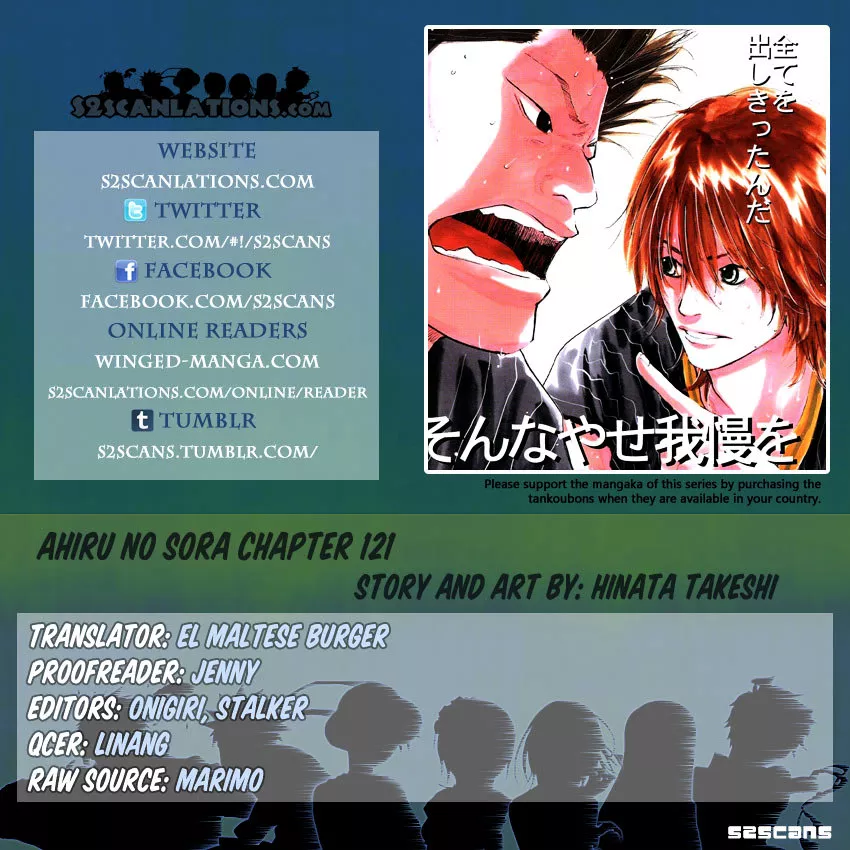 Read Ahiru no Sora Chapter 121.2 - Proof [cont.] Online