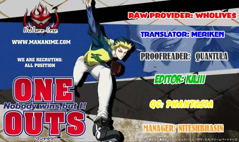 Read One Outs Chapter 15 - Chance Online