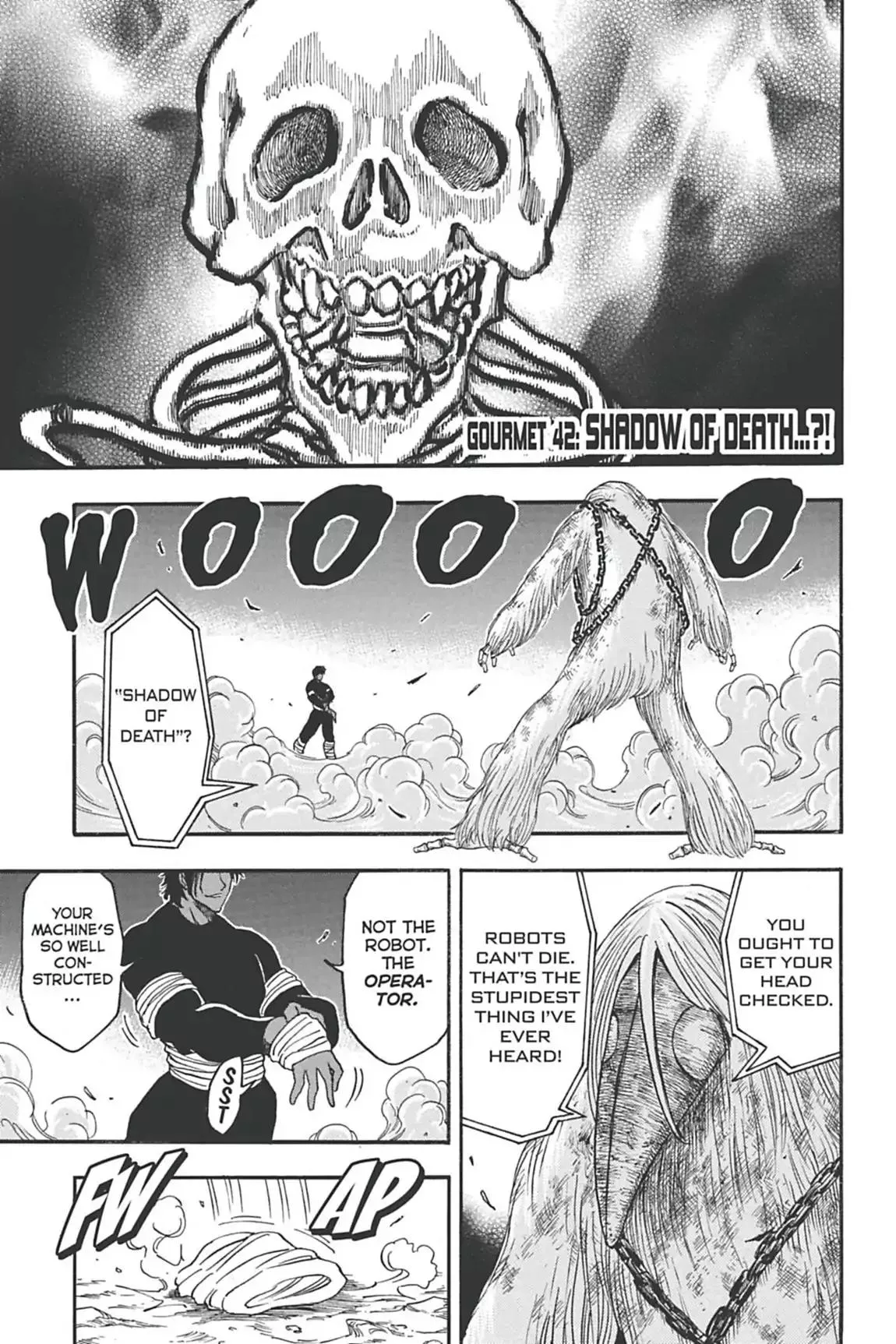 Read Toriko Chapter 42 - Vol.5 Gourmet 42: Shadow of Death...?! Online