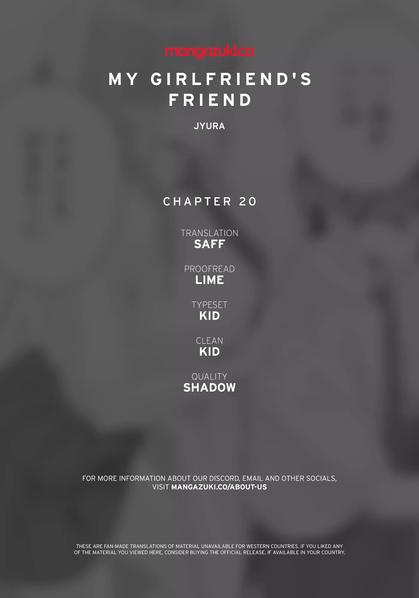Read Kanojo no Tomodachi Chapter 20 Online