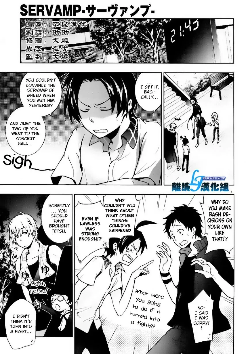 Read Servamp Chapter 25 Online