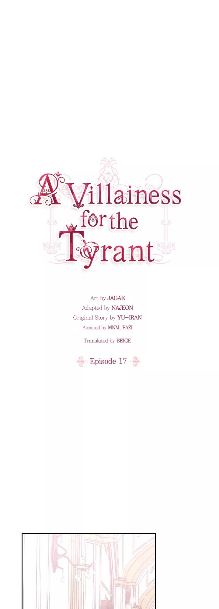 Read A Villainess for the Tyrant Chapter 17 Online