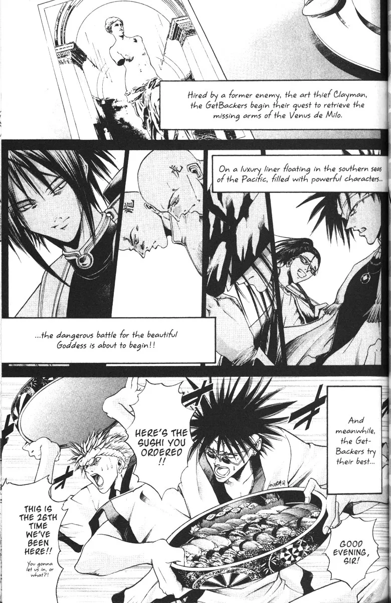 Read Get Backers Chapter 92 - Act VII: The Lost Arms of the Goddess (4): GetBackers Gettin' On! Online