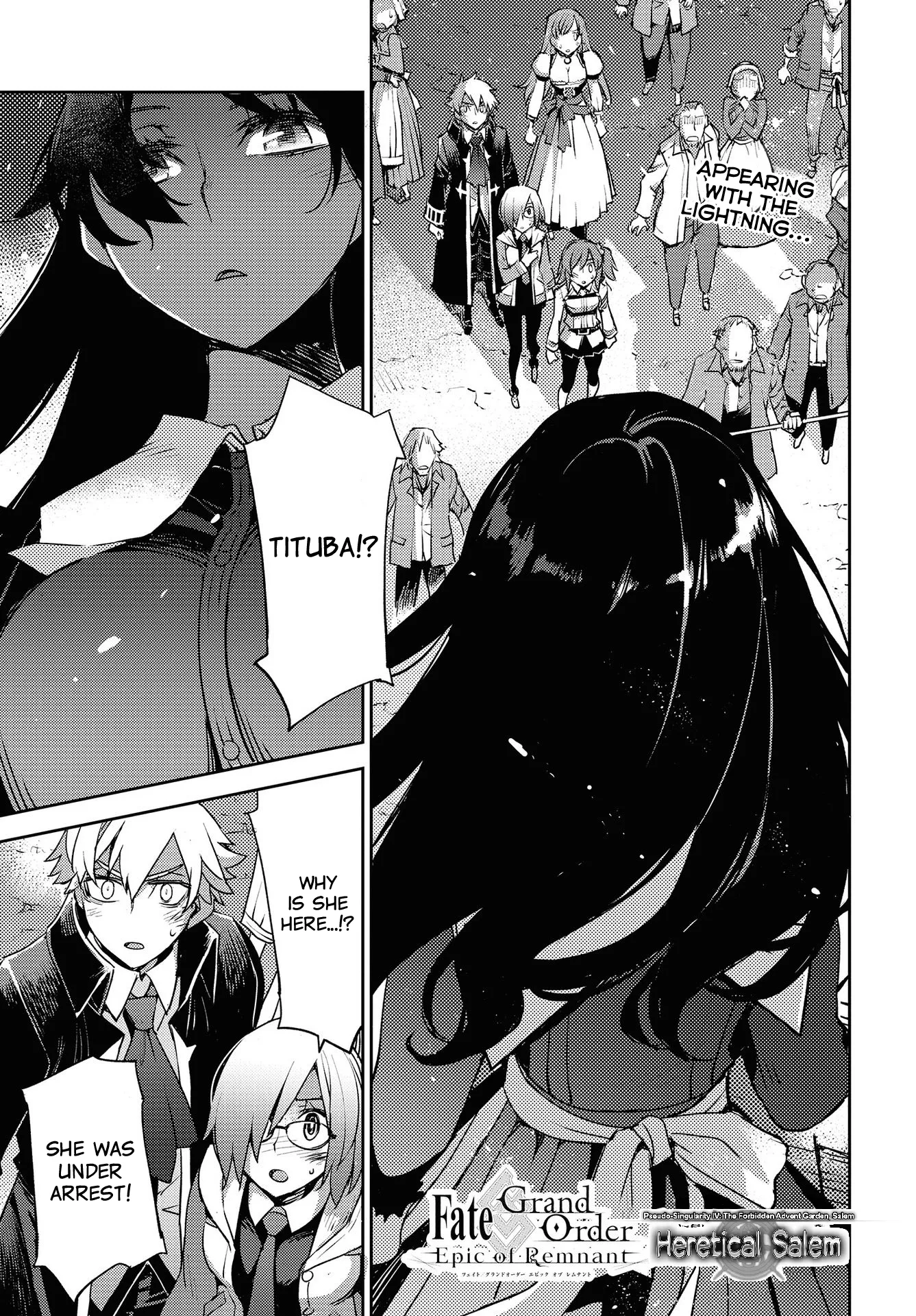 Read Fate/Grand Order -Epic of Remnant- Pseudo-Singularity IV: The Forbidden Advent Garden, Salem – Heretical Salem Chapter 9 - Unknot: Before Dawn - 8 Online