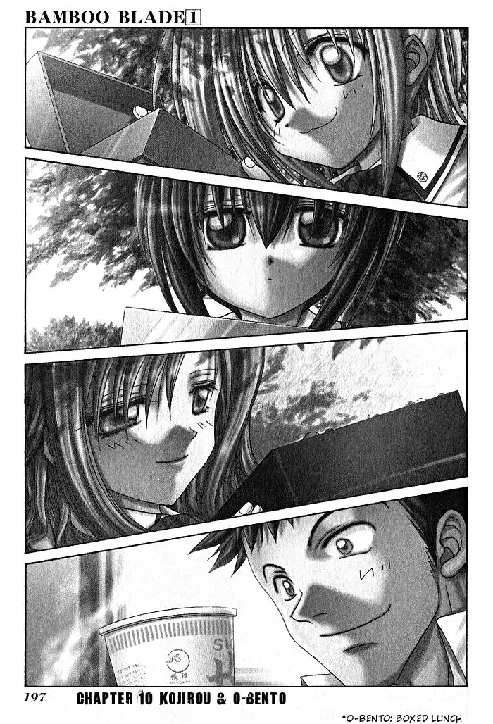 Read Bamboo Blade Chapter 10 - Kojirou & O-Bento Online