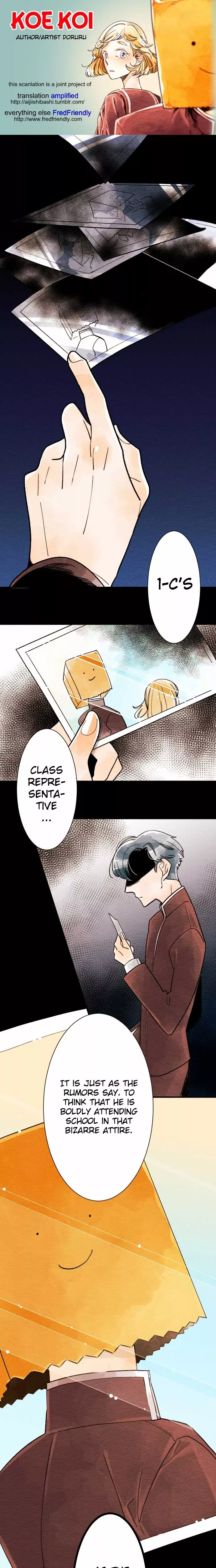 Read Koe Koi Chapter 6 - That's what friends do Online