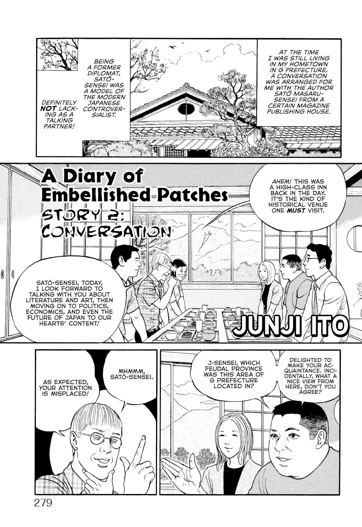 Read A Diary of Embellished Patches Chapter 2 - Conversation Online