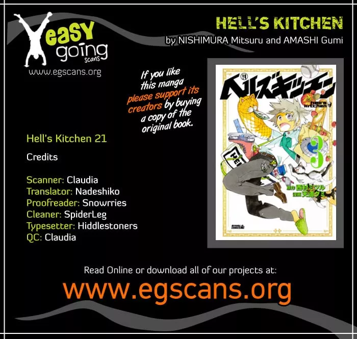 Read Hell’s Kitchen Chapter 21 - And Tachibana Kei Online