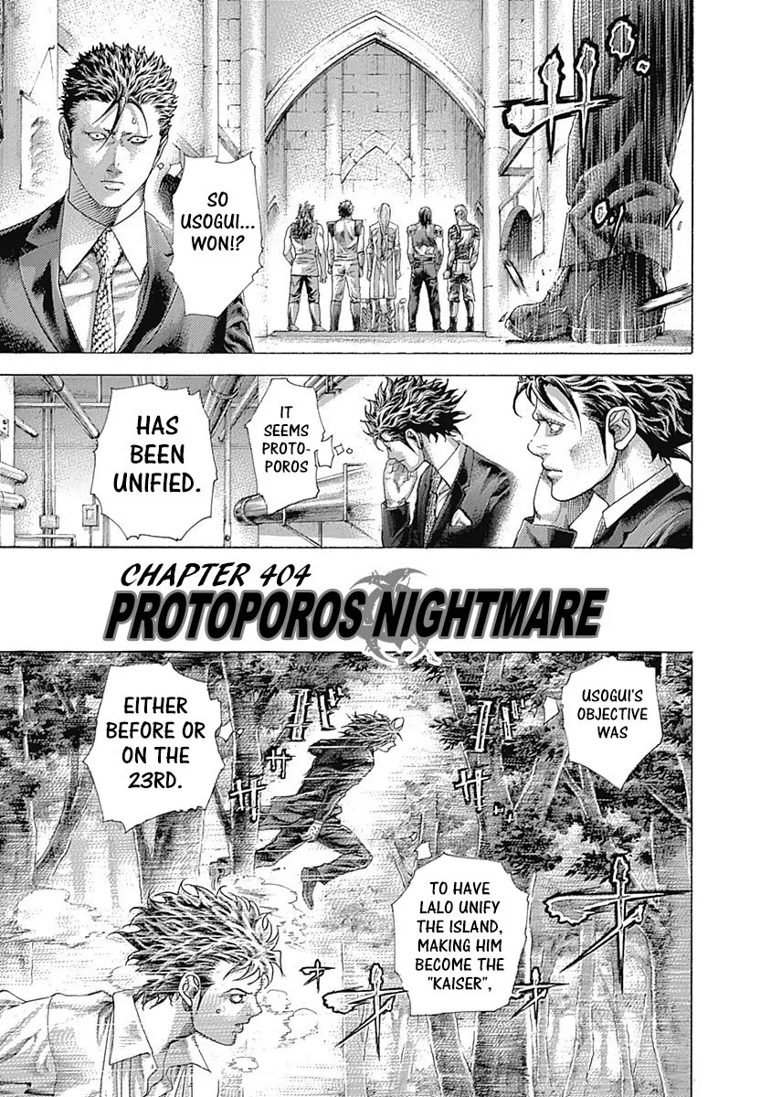 Read Usogui Chapter 404 - Protoporos Nightmare Online