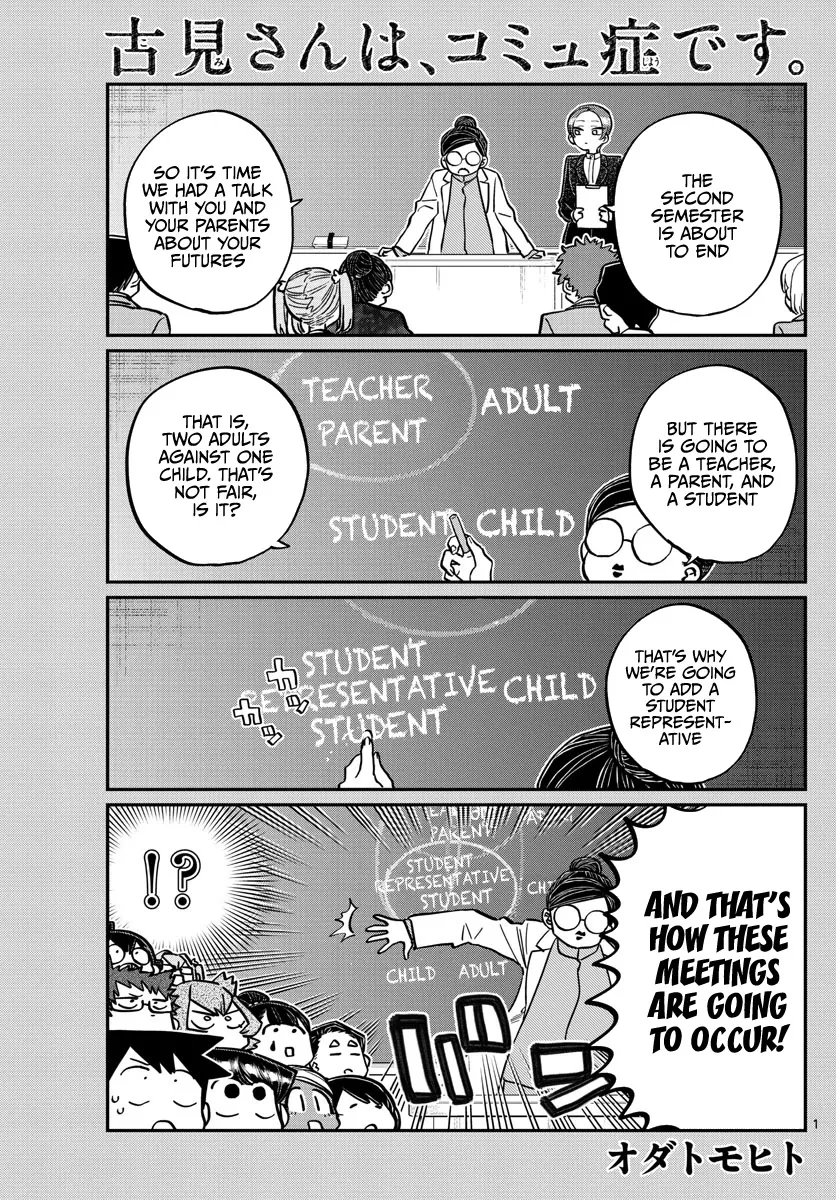 Read Komi-san wa Komyushou Desu Chapter 256 - Career Counseling Online