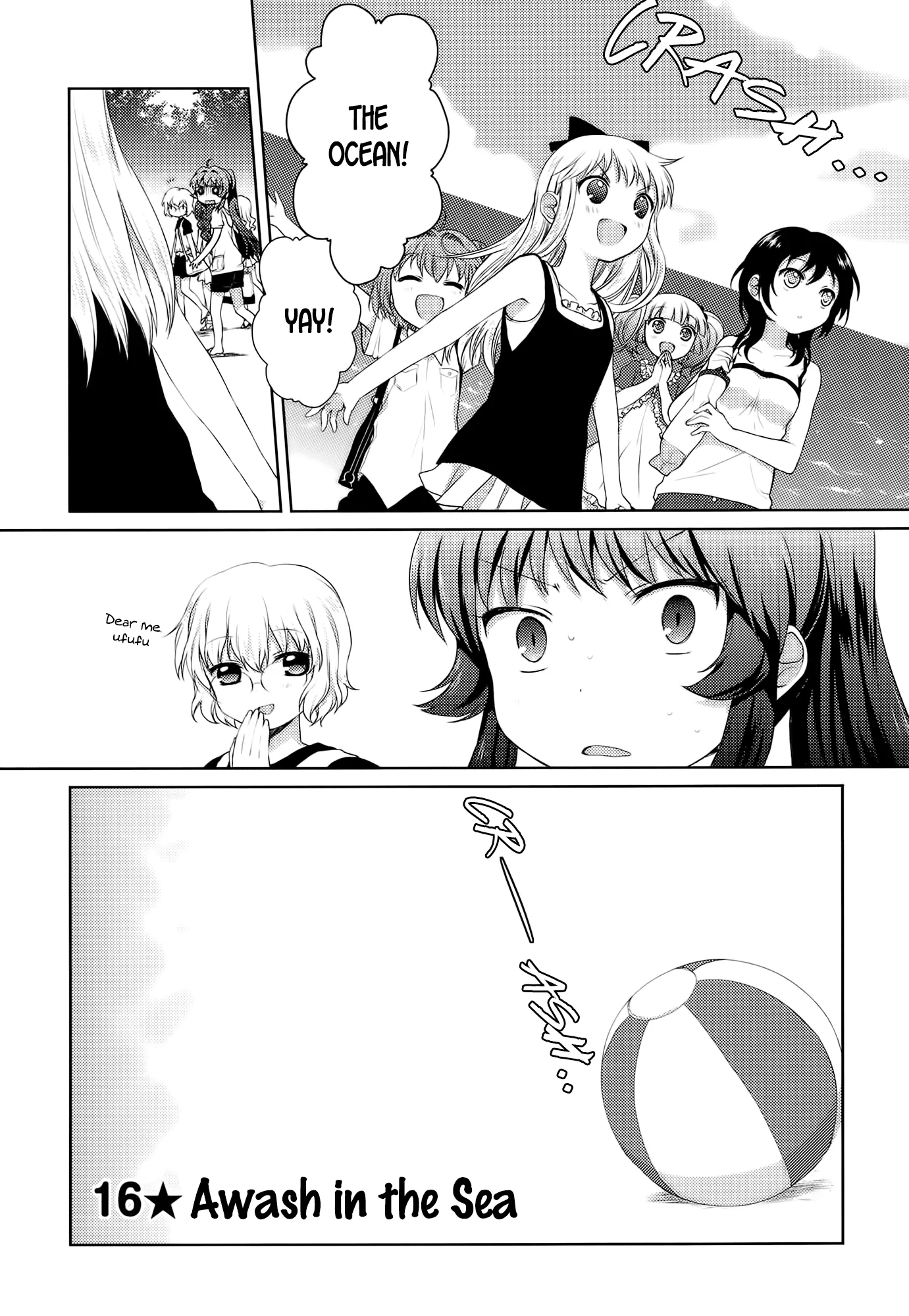 Read Yuru Yuri Chapter 16 - Awash in the Sea Online