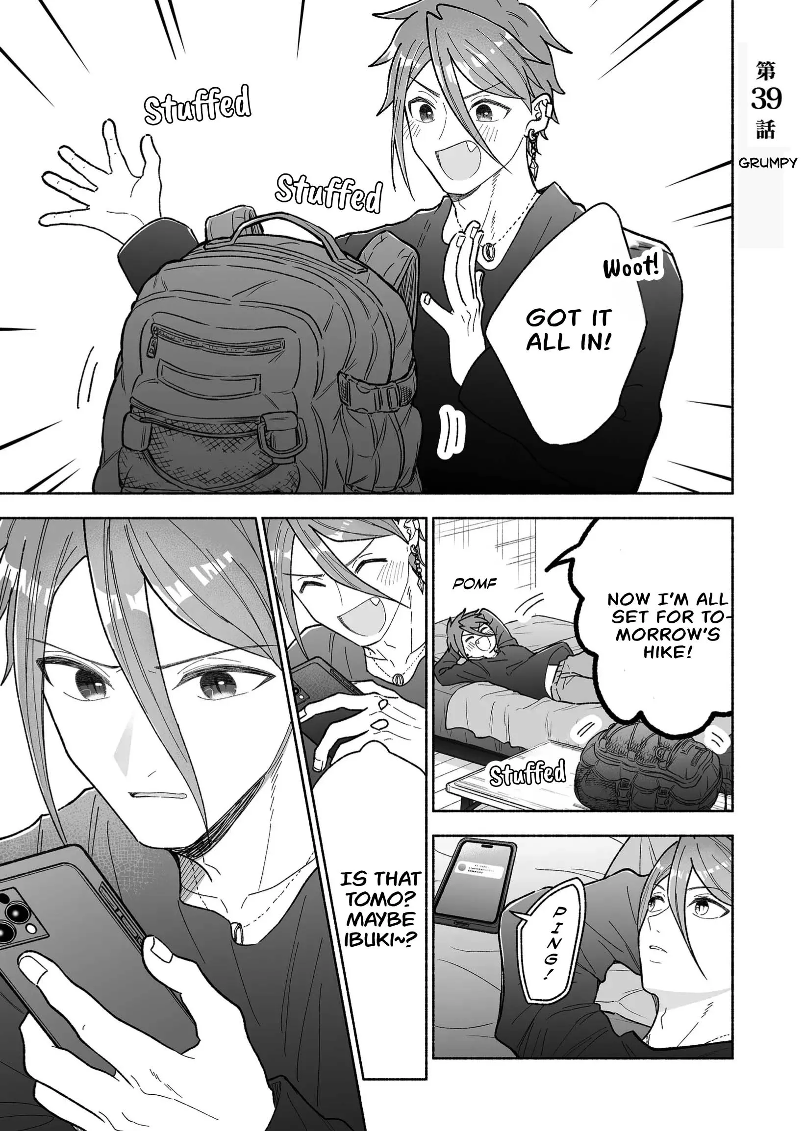 Read Kakkoii Onnanoko to 12-centi no Yakusoku Chapter 39 - Grumpy Online