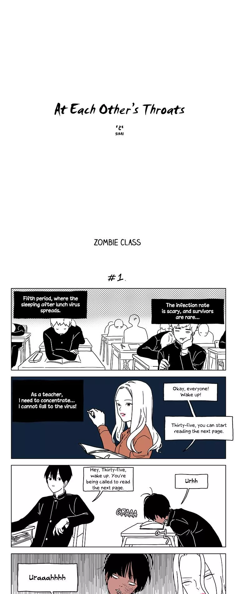 Read At Each Other’s Throats Chapter 92 - Zombie Class Online