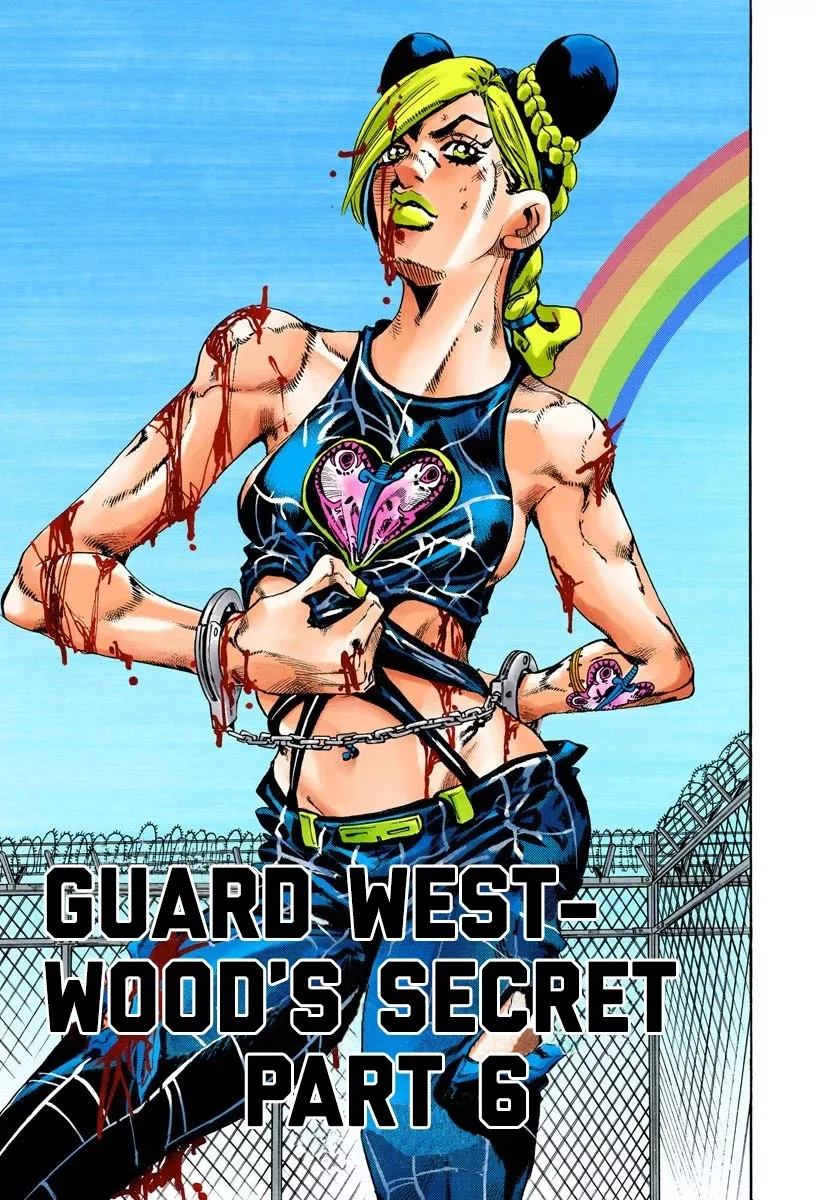 Read JoJo’s Bizarre Adventure Part 6: Stone Ocean Chapter 65 - Guard Westwood's Secret Part 6 Online