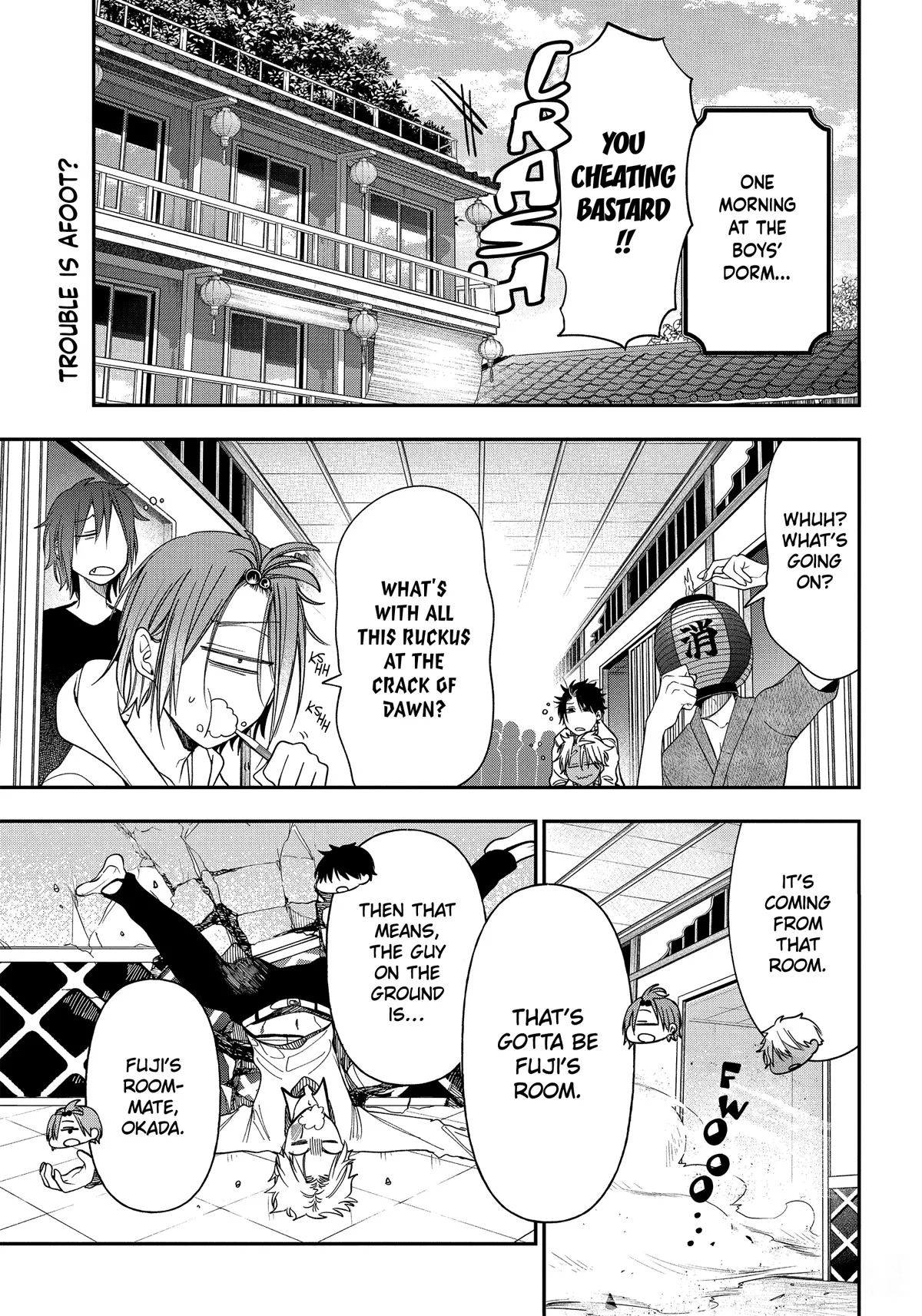 Read Youkai Gakkou no Sensei Hajimemashita! Chapter 99 - A Peek Inside the Boys' Dorm Online