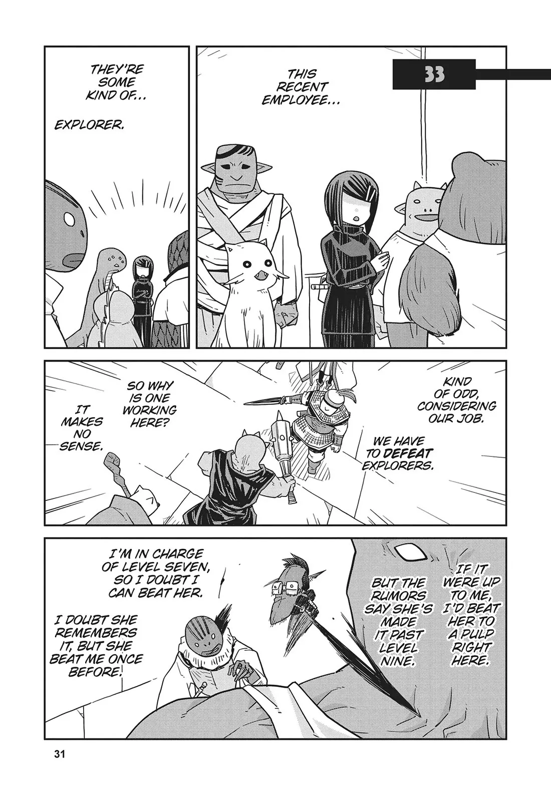 Read Dungeon no Naka no Hito Chapter 33 Online