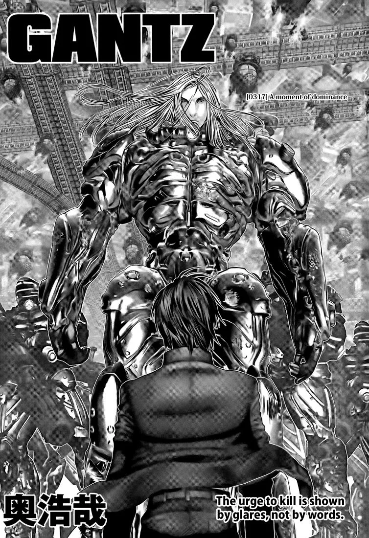 Read Gantz Chapter 317 - A Moment of Dominance Online