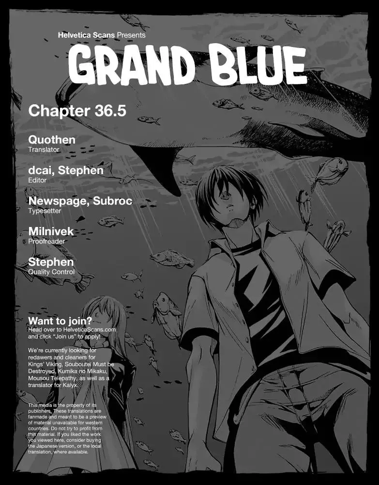 Read Grand Blue Chapter 36.5 - Group Discussion Online