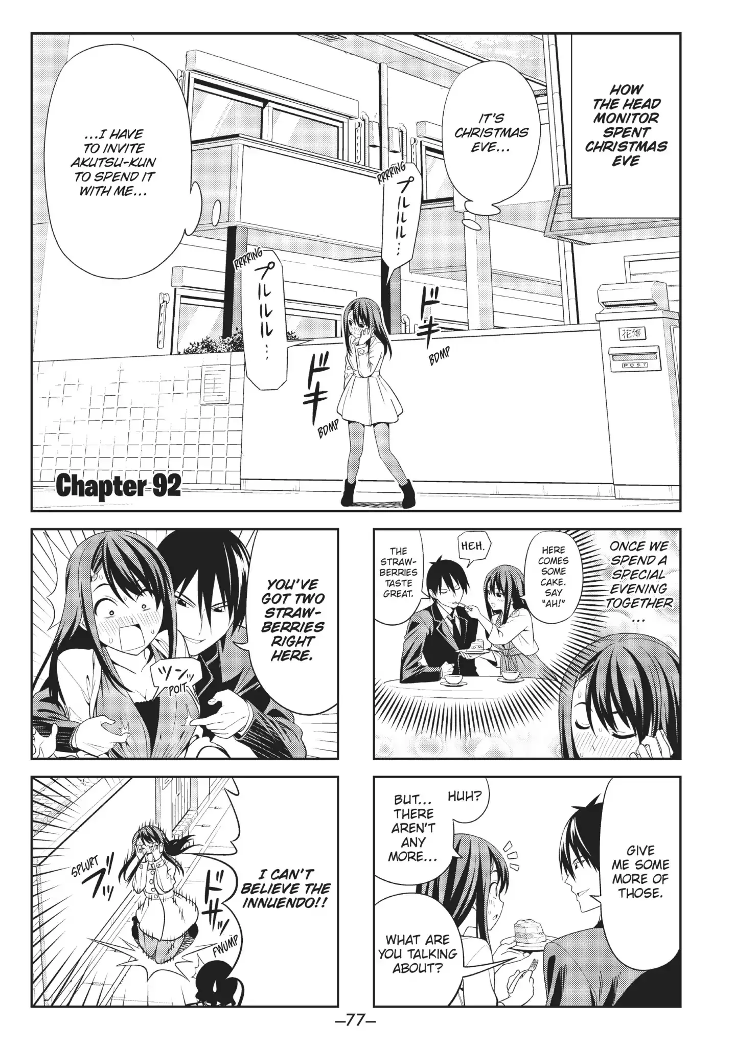 Read Aho Girl Chapter 92 Online