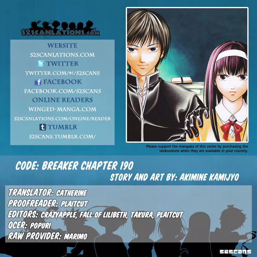 Read Code: Breaker Chapter 190 - Passing Feelings Online