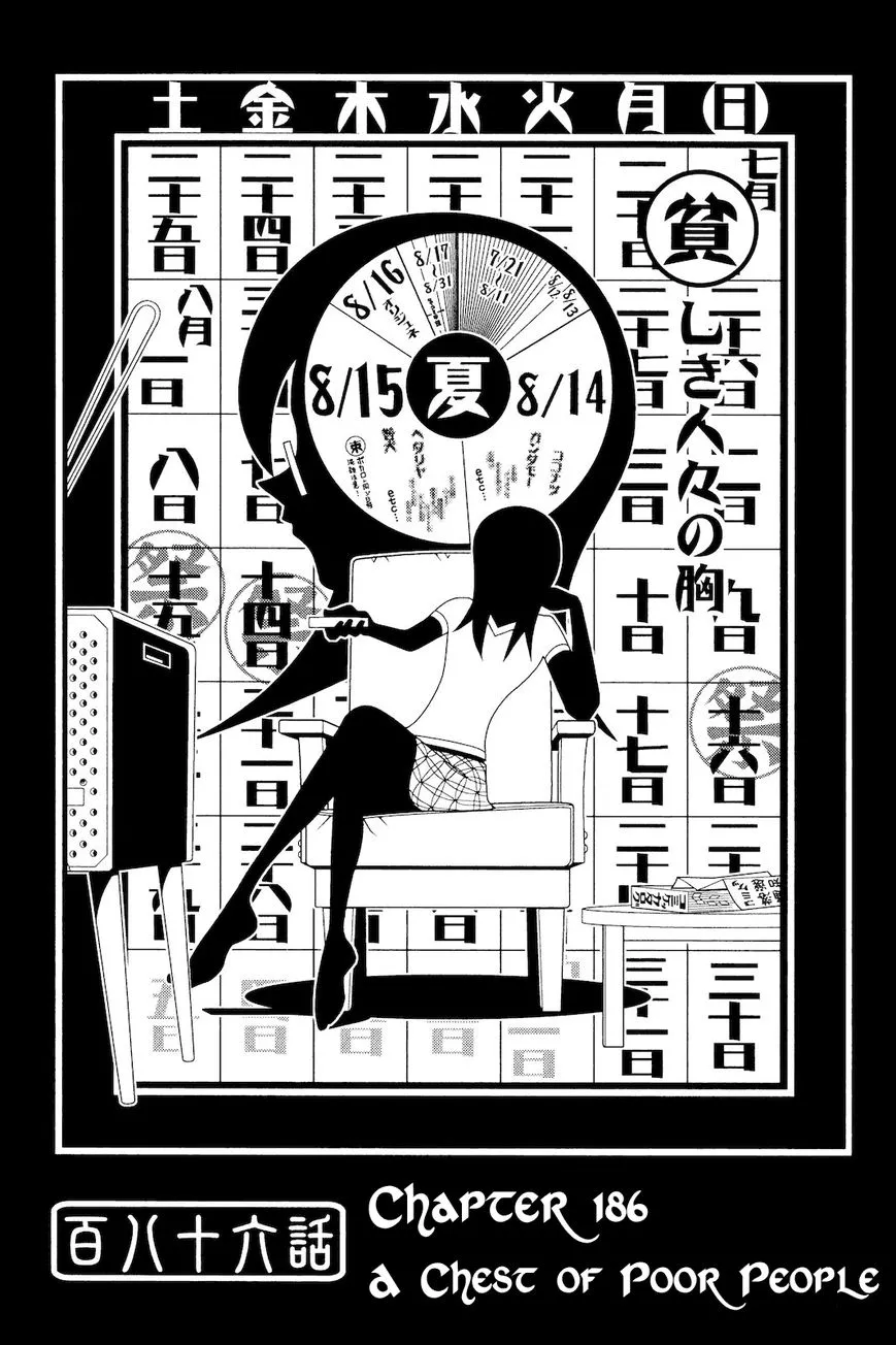Read Sayonara Zetsubou Sensei Chapter 186 - A Chest of Poor People Online