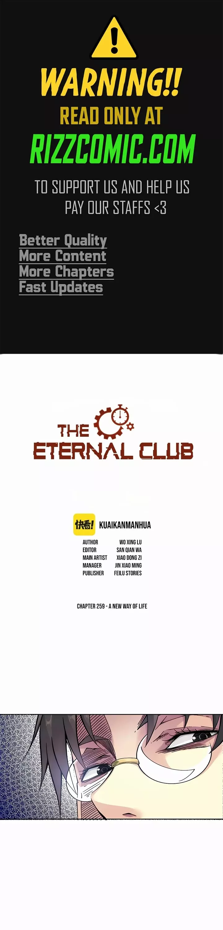 Read Eternal Club Chapter 259 Online