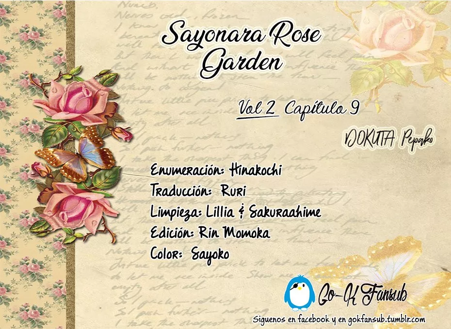 Read Goodbye, My Rose Garden Chapter 9 - The trace of the pen crossed the sea Online