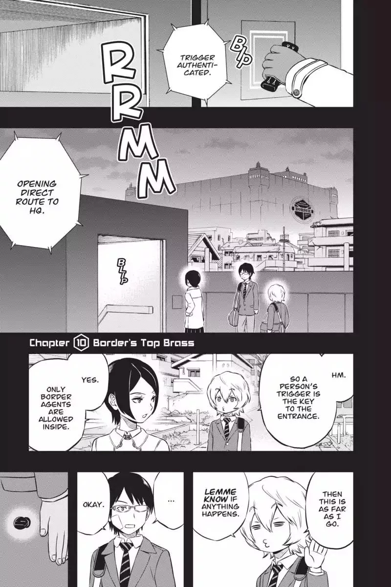 Read World Trigger Chapter 10 - Border's Top Brass Online