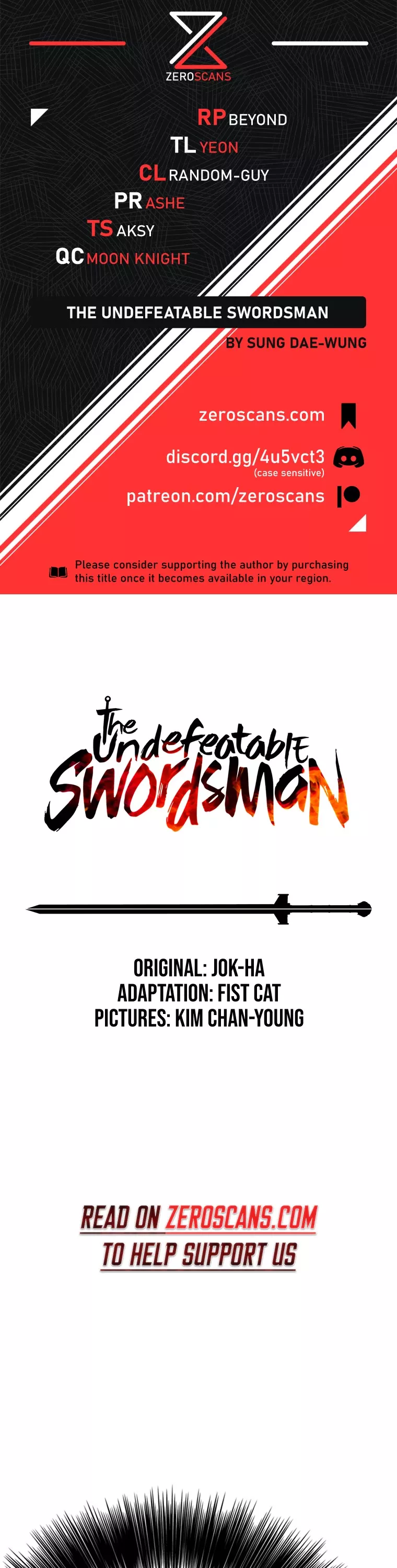 Read The Undefeatable Swordsman Chapter 175 Online