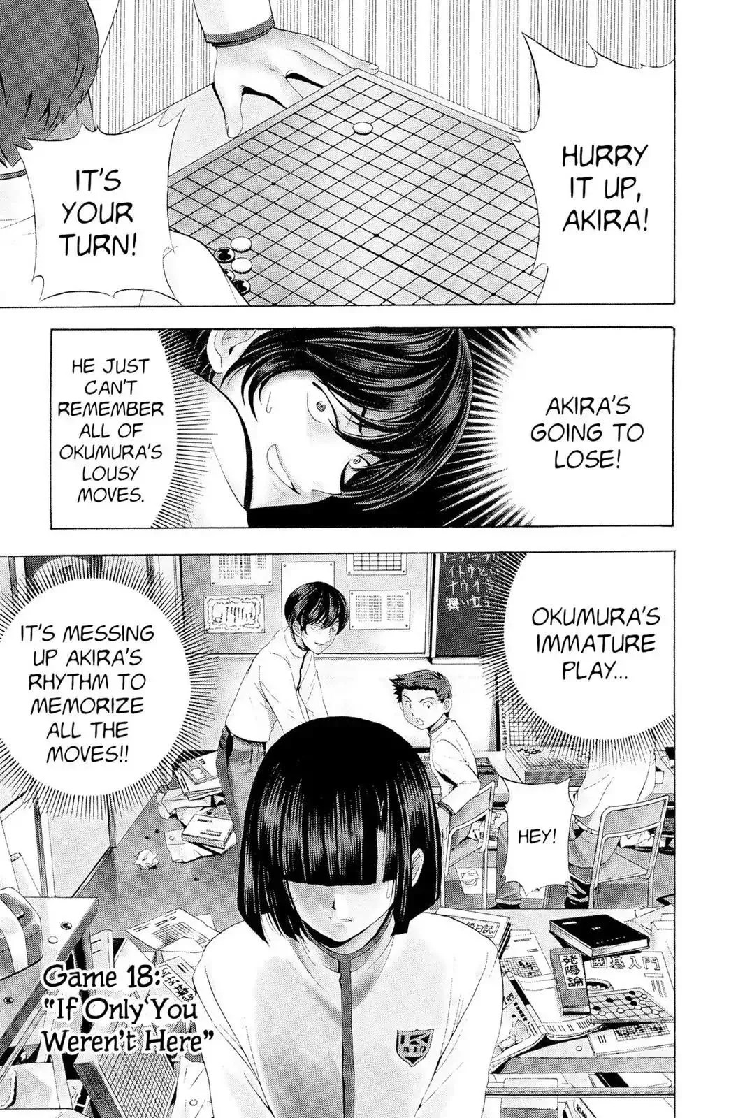 Read Hikaru no Go Chapter 18 - If Only You Weren't Here Online