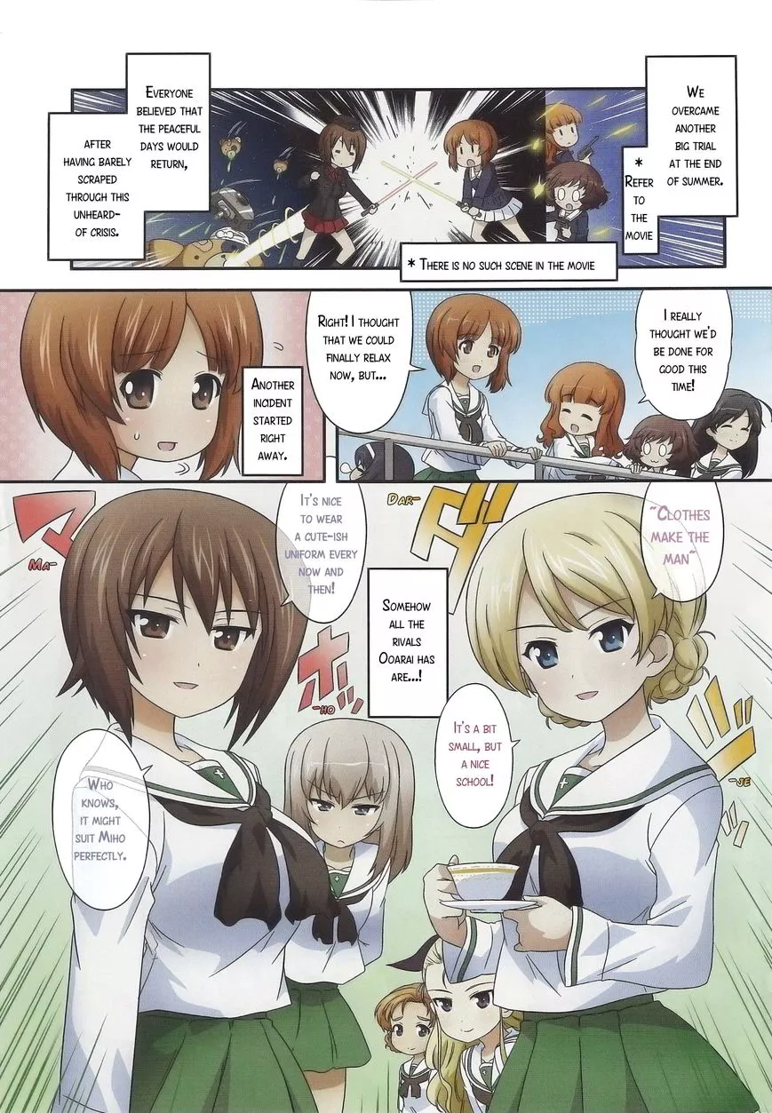 Read Girls & Panzer – Motto Love Love Sakusen desu! Chapter 33 - The Rivals are a Treasure! Online